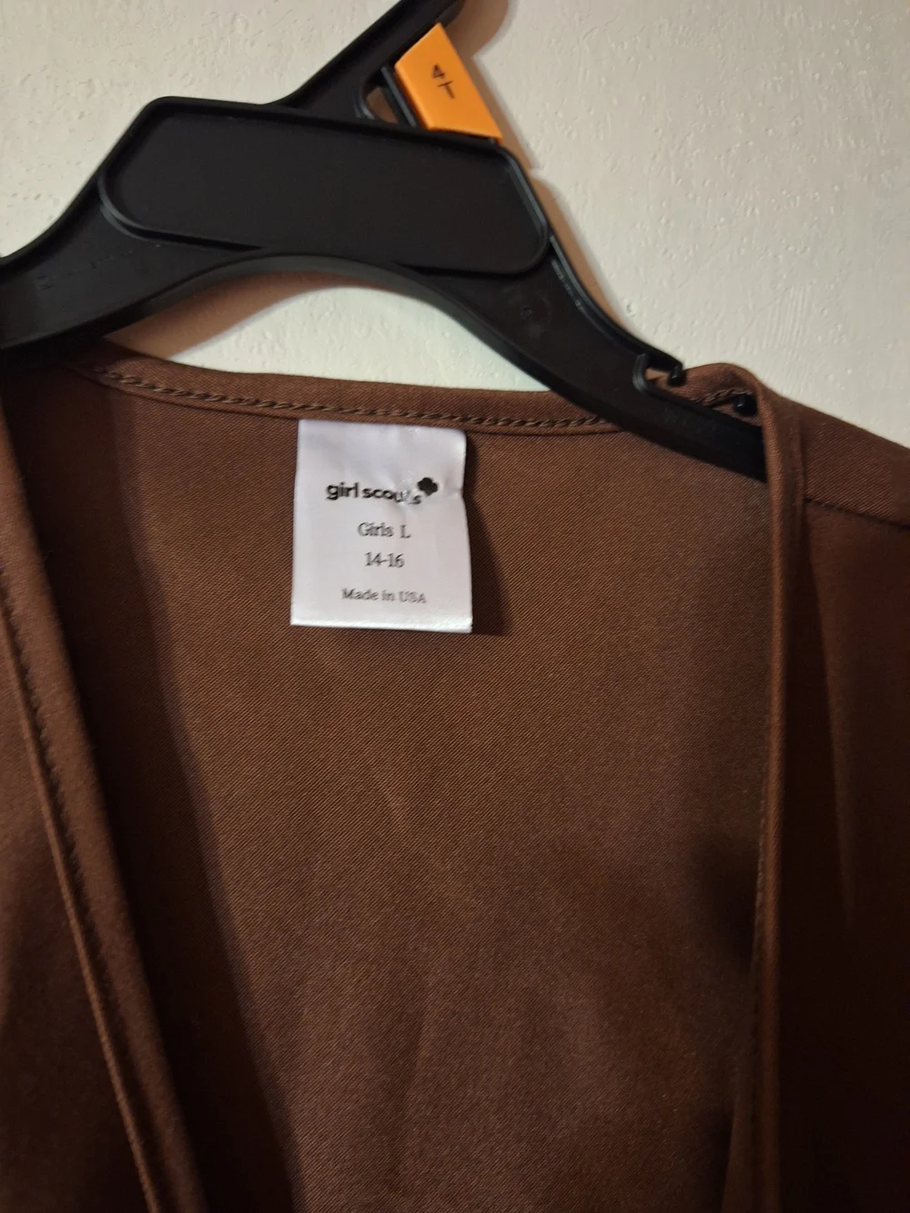 Girlscout BROWNIE vest size L